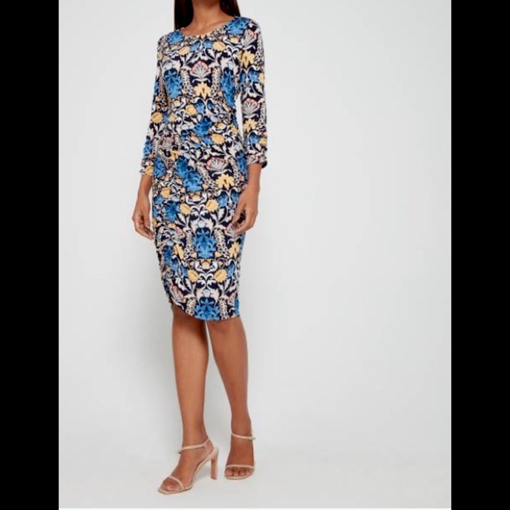 Pattern colorful dress